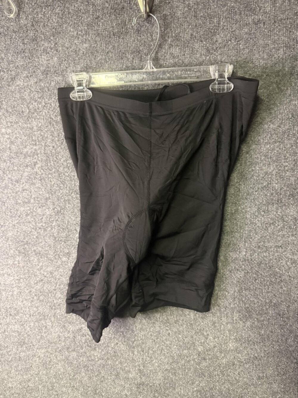 Canari Cycling Shorts Mens XL Black Padded Chamois Bike Stretch Reflective Nylon